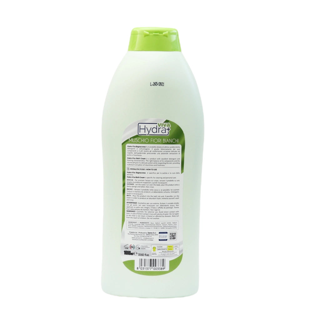 MAURY'S BAGNOSCHIUMA 1 LT MUSCHIO E FIORI BIANCHI