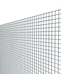 rete per recinzione elettrosaldata mini zincata maglia mm 19x19 h 50 cm cod:ferx.15545