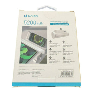 POWER BANK 5200 mAh LITIO CON ATTACCO AL CELLULARE