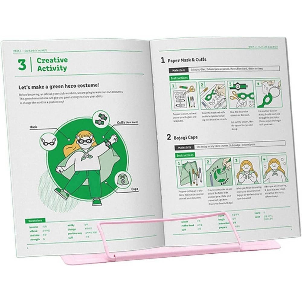 Trade Shop - Poggia Libri Pieghevole Espositore In Metallo Porta Documenti Regolabile Lettura -