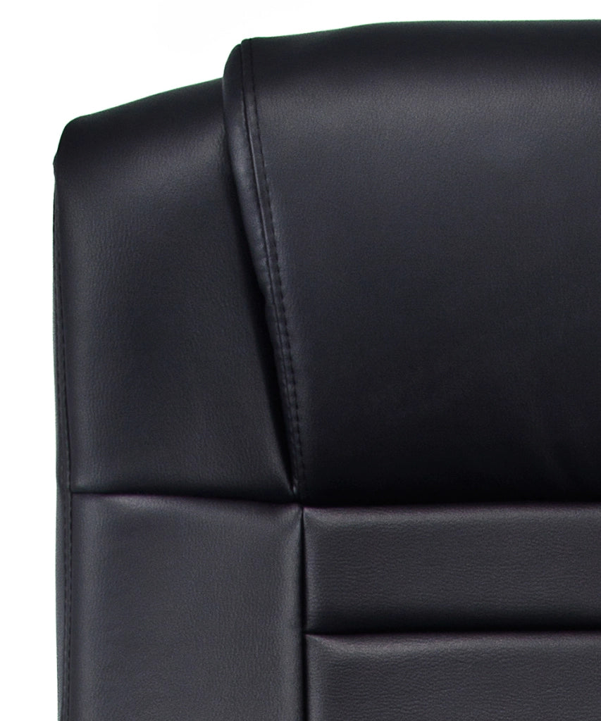 Poltrona ergonomica girevole da Ufficio Presidenziale in ecopelle Modello Revolution