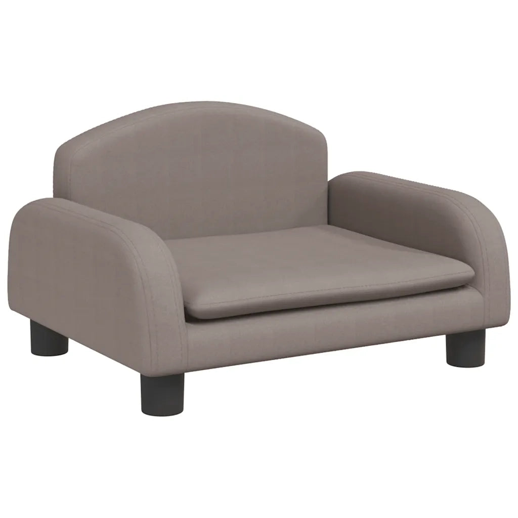 Lettino per Cani Tortora 50x40x30 cm in Tessuto CFW7239368