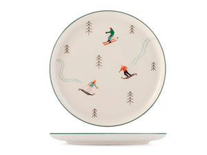 Servizio Tavola 18 pz Natalizio Ski Holiday