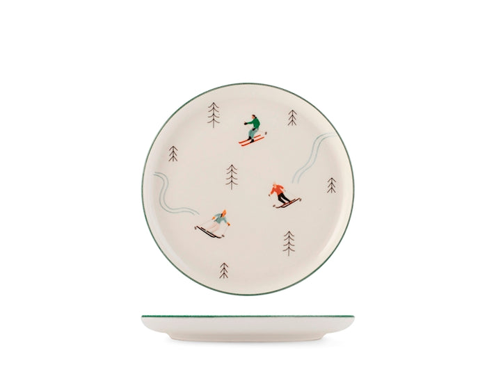 Servizio Tavola 18 pz Natalizio Ski Holiday