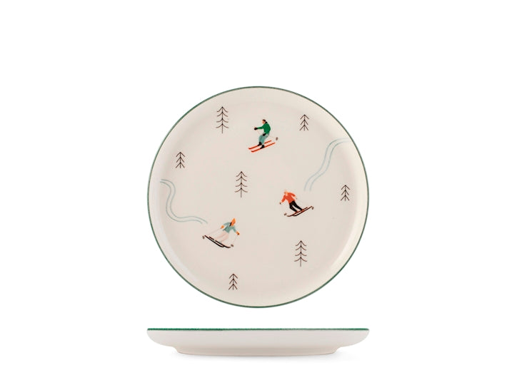 Servizio Tavola 18 pz Natalizio Ski Holiday