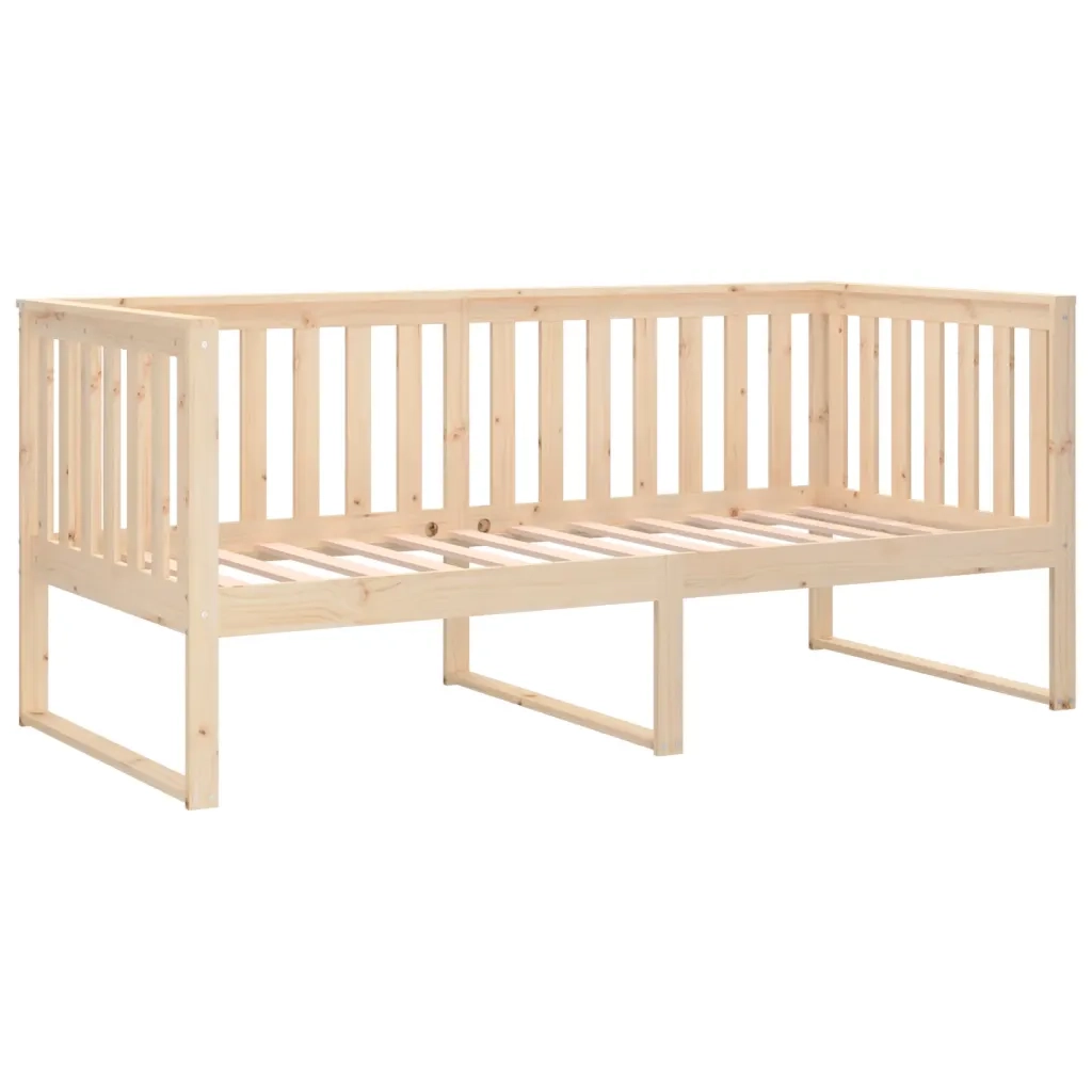 Dormeuse senza Materasso 90x200 cm in Legno Massello di Pino 820871