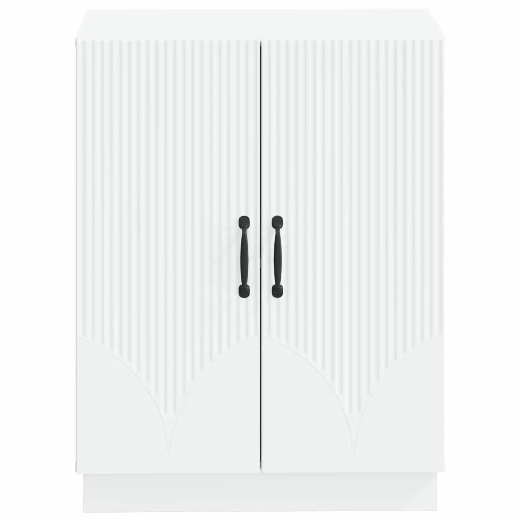 Mobiletto da Bagno HOORN Bianco 59,5 x 31 x 77 cm 897275