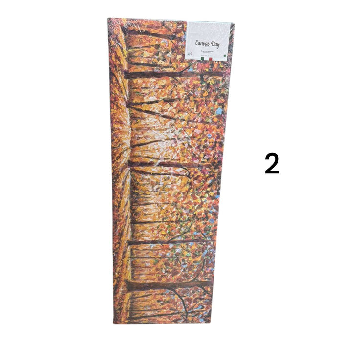 QUADRO LUPIA 38x110 CON STAMPA SU TELI ASSORTITI