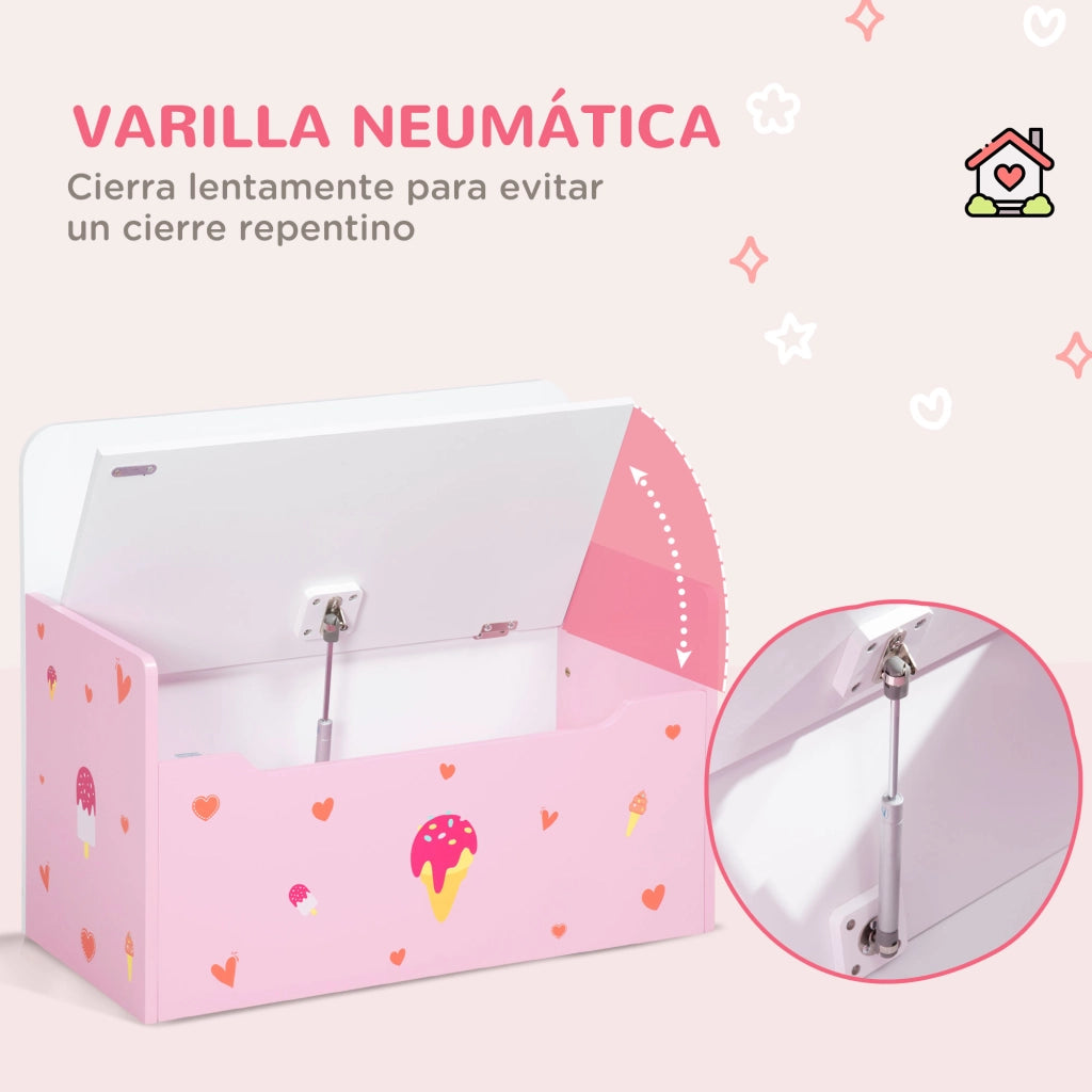 Banco con Ba¨´l per Bambini ¨C zephmum ¨C 60x30x50 cm Rosa