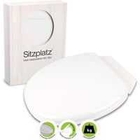 Sanitop-wingenroth, sedile copri-wc rimini ii, bianco