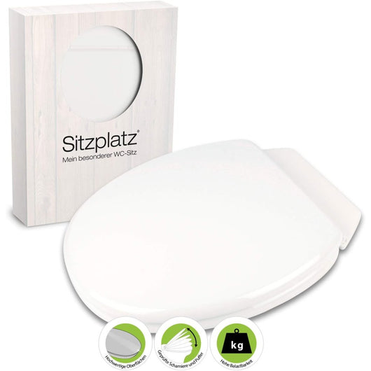 Sanitop-wingenroth, sedile copri-wc rimini ii, bianco