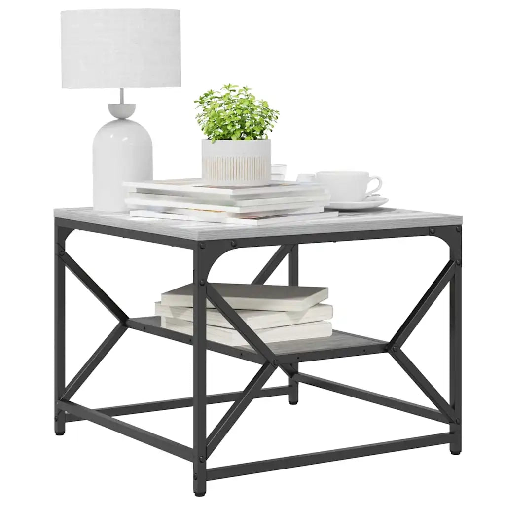 Tavolino da salotto Grigio Sonoma 51 x 50 x 40 cm 868228