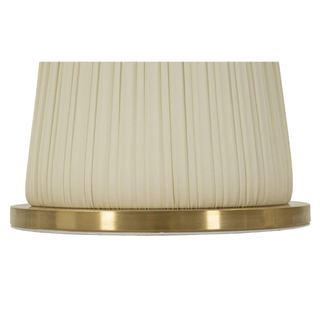Tavolino VKH704, Beige, Ceramica, 54x60x60 cm