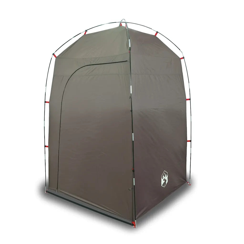 vidaXL Tenda da Doccia Marrone Impermeabile