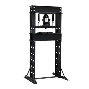 Pressa idraulica da officina, forza di pressatura 30 t, altezza regolabile, Pressa a telaio