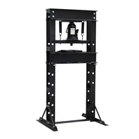 Pressa idraulica da officina, forza di pressatura 30 t, altezza regolabile, Pressa a telaio