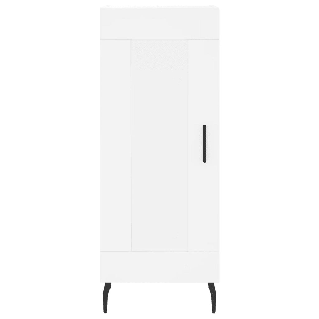 Credenza Bianca 34,5x34x180 cm in Legno Multistrato 3200465