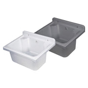 PILOZZO LAVATOIO DA PARETE 'MINI' cm 42,5 x 34 x h.20 - bianco  - BricoGo