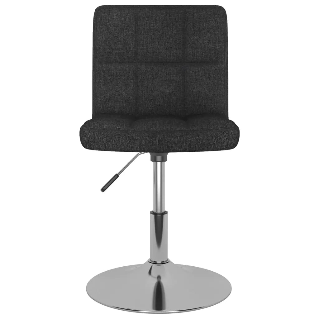 Sedie da Pranzo Girevoli 4 pz Nere in Tessuto cod mxl 29174