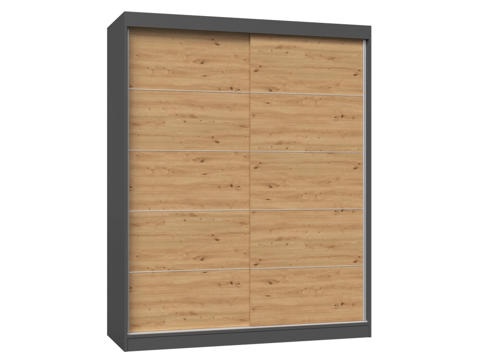 Armadio IGA 160/C antracite artisan guardaroba