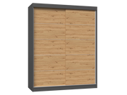 Armadio IGA 160/C antracite artisan guardaroba