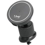 Trade Shop - Caricabatteria Wireless Magnetico Presa Aria Auto 360° Qi 15 W Smartphone C3524 -