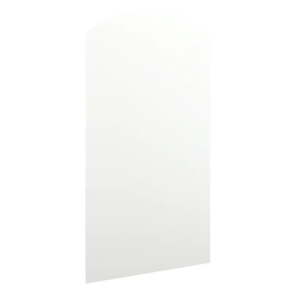 Specchio con Luci LED 90x45 cm Forma ad Arco in Vetro 3102978