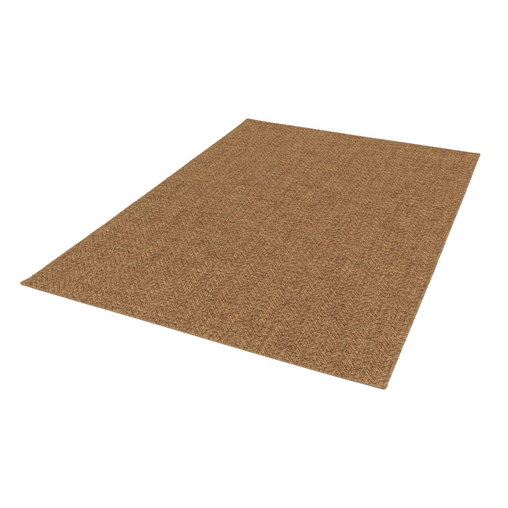 Tappeto per interni/esterni effetto juta scuro 160x230cmi sweeek