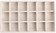 Organizzatore per gioielli, contenitore per gioielli, cassettiere per donne, contenitore per gioielli, cassetti per gioielli, contenitore per gioielli, orecchini, bracciali, anelli (18 carati)