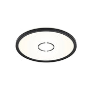 Plafoniera Contemporanea Free Metallo Bianco Nero Led 18W 4000K