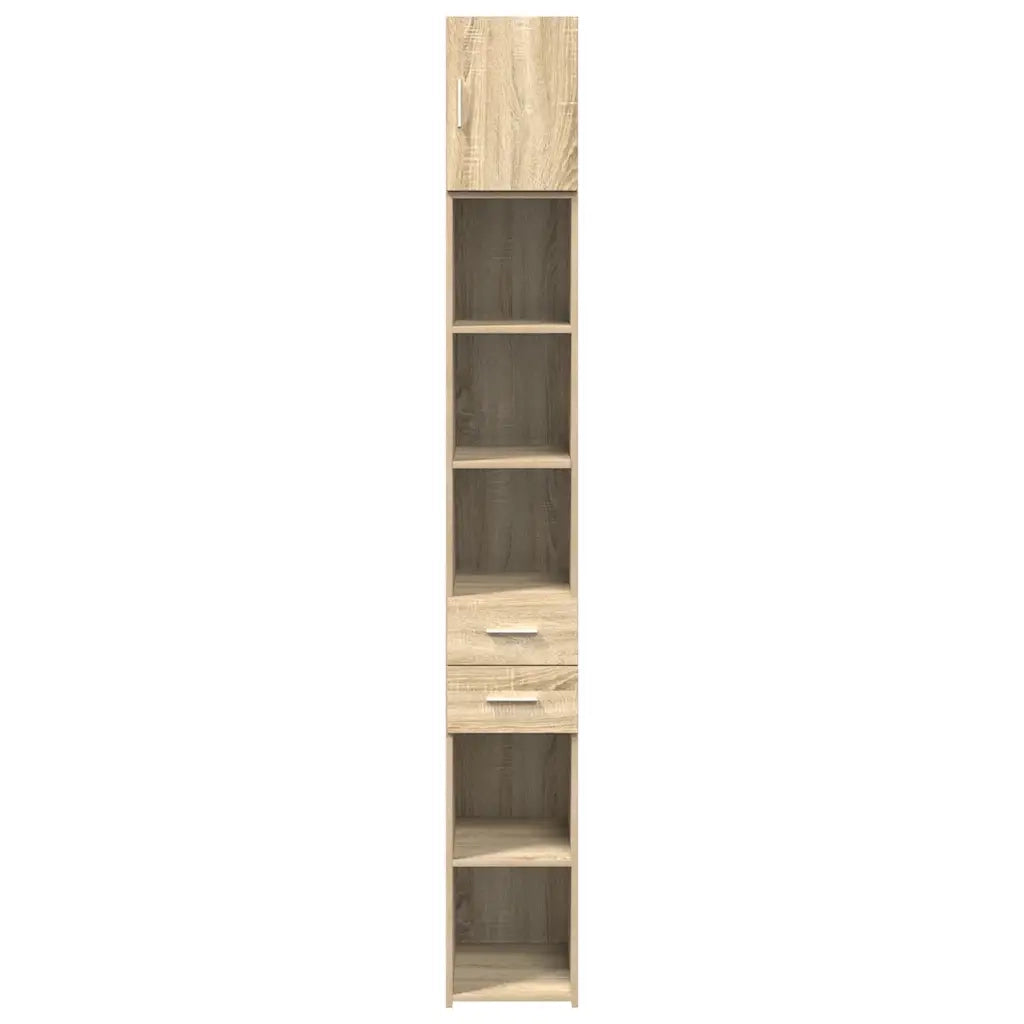 Mobile Sottile Rovere Sonoma 30x42,5x225 cm in Truciolato 3281268