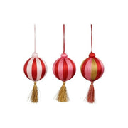 Pallina con nappina in plastica riciclata assortita rosa chiaro/rosso/rosa scuro  8 cm