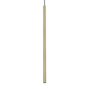 Lampadario Look 1 Luce Led Integrato Ottone Satinato