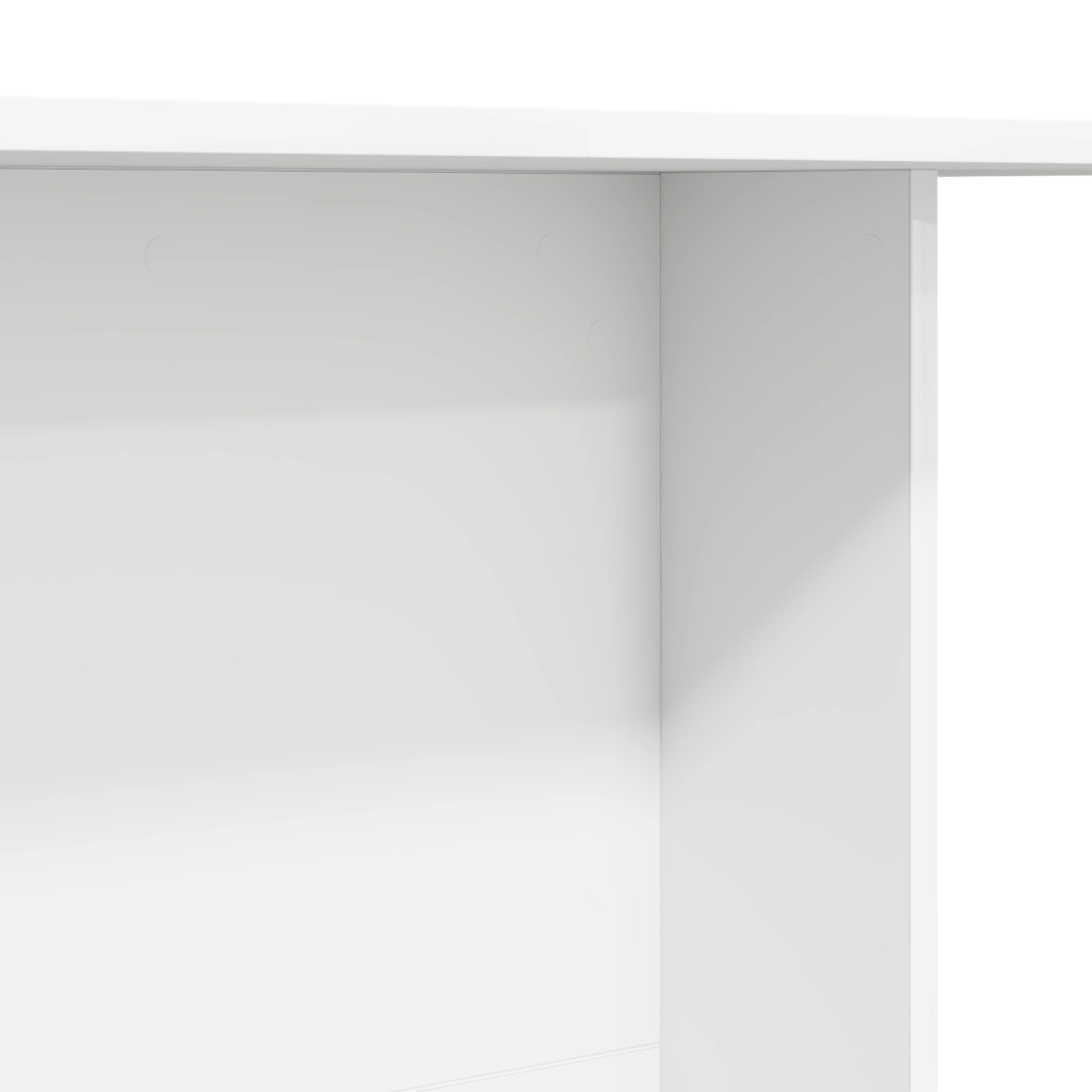 Tavolo da pranzo  Bianco 110x60x75 cm in legno ingegnerizzato