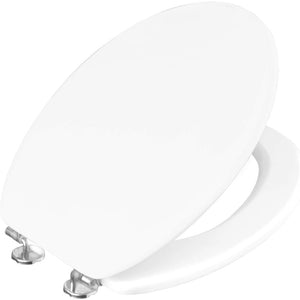 Cornat ksc00 copriwater sedile wc, modello bern in legno laccato