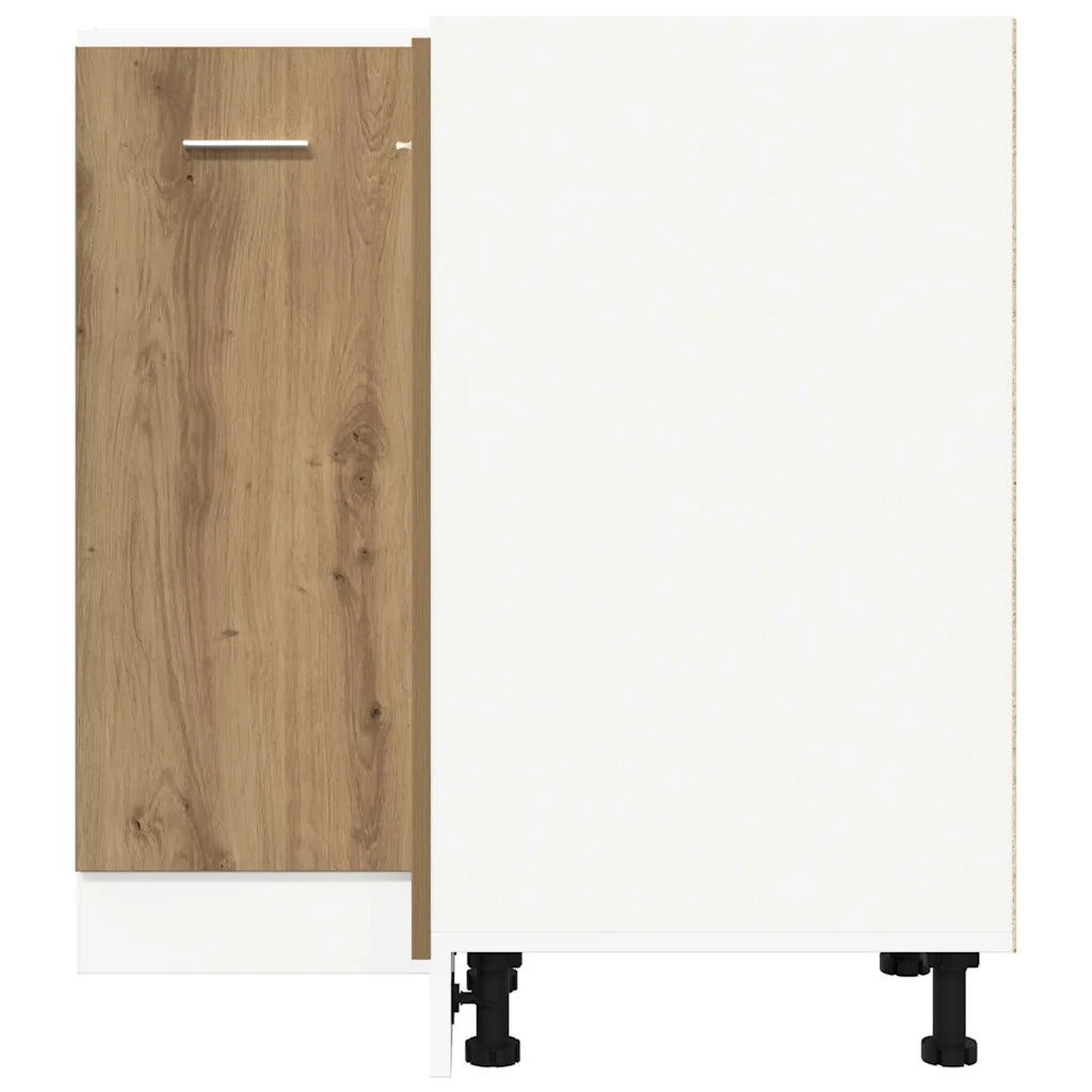 Armadietto Cucina “Lyon” Rovere Artigianale 75,5x75,5x81,5 cm 856096