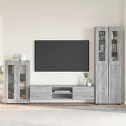 Set mobile TV FLORIN 3 pcs Grigio Sonoma Legno multistrato 3397980