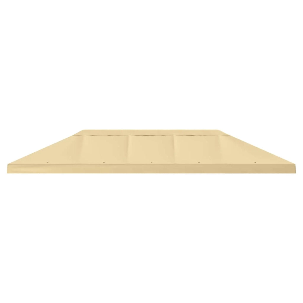 Copertura Tenda Gazebo 6 x 3 m Crema Poliestere 190 900399
