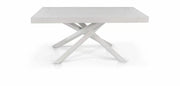 Tavolo big table nobilitato bianco consumato l.160 p.90 h.77