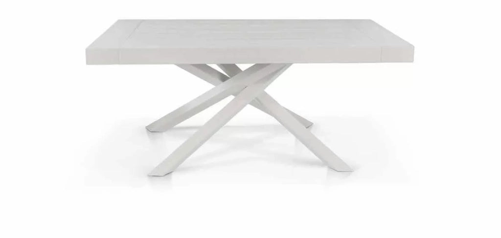 Tavolo big table nobilitato bianco consumato l.160 p.90 h.77