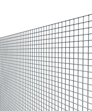rete per recinzione elettrosaldata zincata maglia mm 19x19 h 100 cm 25 mt cod:ferx.15612
