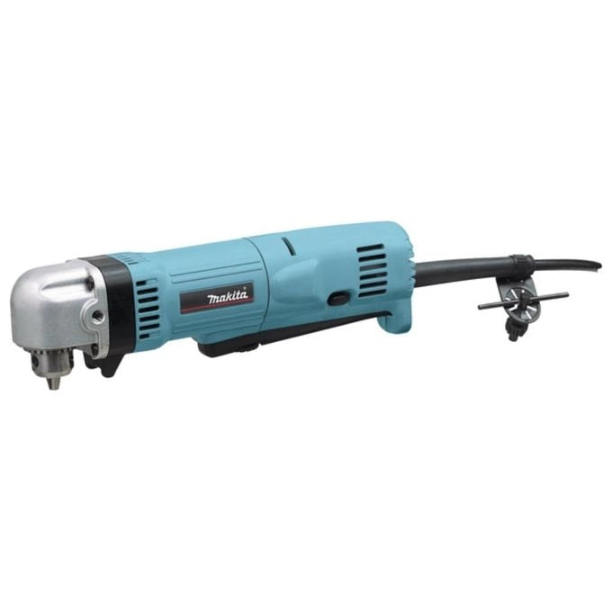 Makita DA3010FJ Trapano Angolare 450W 2400 rpm Mandrino Cremagliera 10mm con Valigetta MAKPAC colore Nero Blu