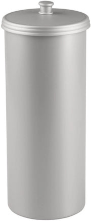 Houder per rotoli di carta igienica per bagno, 16002 x 16002 x 3937 mm, argento, plastica