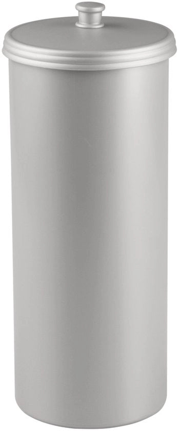 Houder per rotoli di carta igienica per bagno, 16002 x 16002 x 3937 mm, argento, plastica