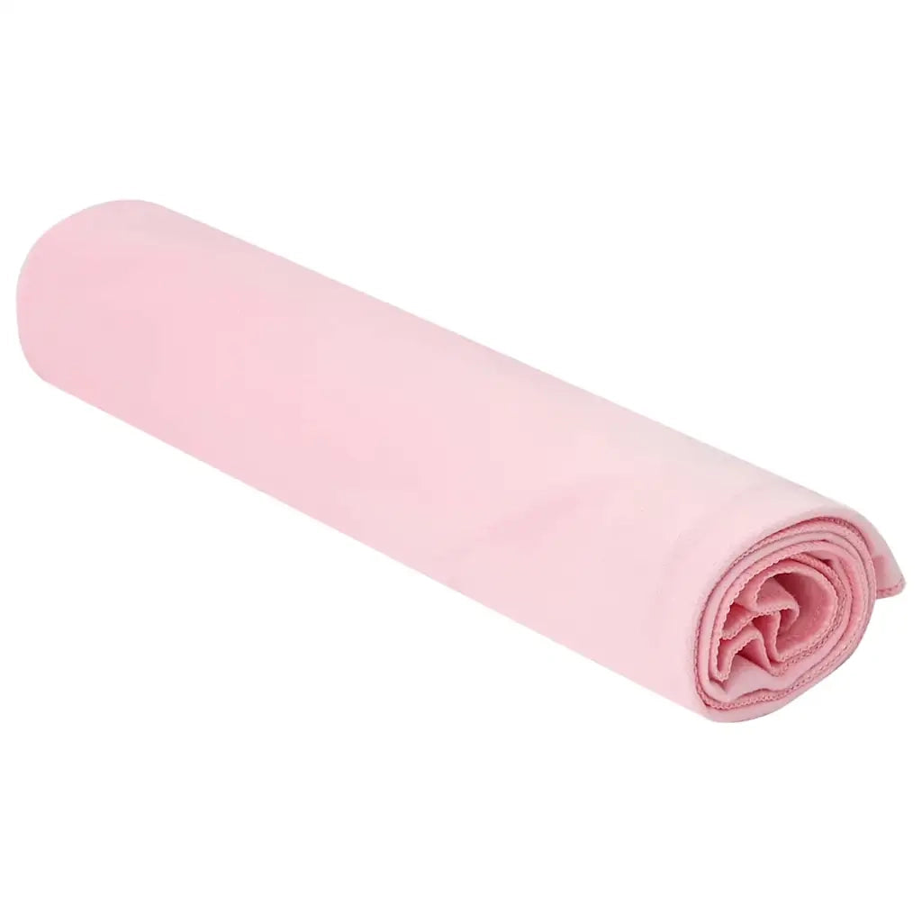 Asciugamani Sportivi 2 pz | Teli per bagno Rosa 100 x 50 cm