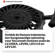 Starter di Recupero Premium di Alta Qualità - Adatto per LV195EA/LEV80/LEV115 - Alta Qualità Polimero/Metallo - Installazione Facile - Diametro 148 mm - Starter di Recupero
