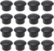Gatpluggen in plastica - 200 pezzi - 10 mm - Corrosione resistente - Resistente al calore - Installazione semplice - Nero - Copertura di gronda