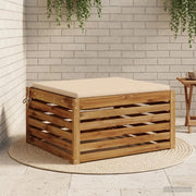 Cuscino per Sedia in Unico Pezzo SOEST 100% Poliestere Crema 944607