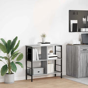 Libreria Grigio Sonoma 82 x 32 x 79 cm Legno multistrato 883997