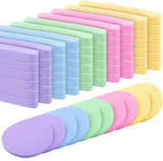 Sponze per la pelle - 60 pezzi - Sponze per la pelle compressate per il viso - Strumenti per il trucco - Spa - Peeling - Sponze per il lavaggio